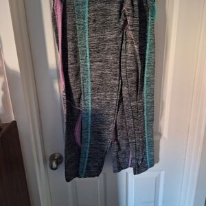 Two Pairs Active Style Leggings Large